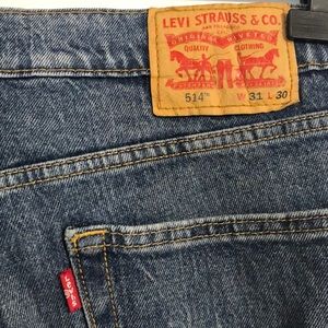 514 Straight Fit Levi’s Jeans, 31 x 30